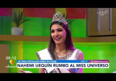 Nahemi Uequín rumbo al Miss Universo!!