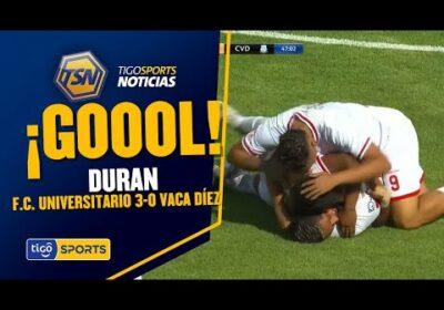 48′ ⚽ Gol de F. C. Universitario!!! Leonardo Duran aumenta el marcador para el equipo cochabambino.