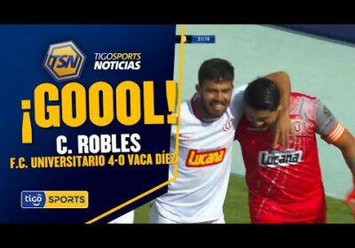 52′ ⚽ Gol de F. C. Universitario!!!  Robles desde el punto penal marca el cuarto tanto para la ‘U’.