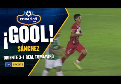 ¡Gol de Real Tomayapo! Alán Sánchez culminó un gran contraataque con un buen remate