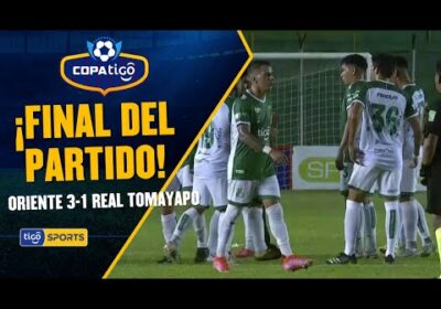 ¡Final del partido! Oriente Petrolero consiguió un buen triunfo ante Real Tomayapo por la jornada 27