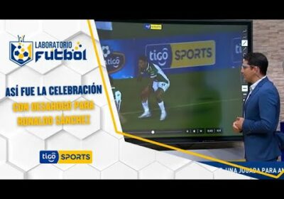 Así fue la celebración con desahogo para Ronaldo Sánchez. ¿A quién crees que va dirigido?