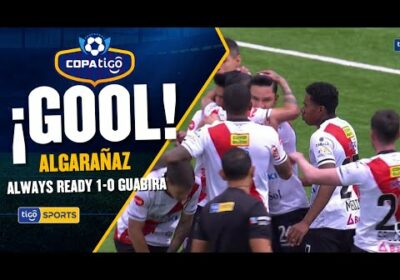 ¡Gol de Always Ready! Algarañaz con un gran cabezazo pone rápidamente en ventaja al ‘Millonario’.