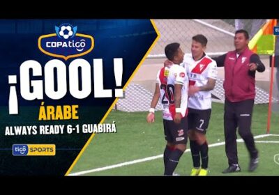 8′ ¡Gol de Always Ready! Árabe con un buen cabezazo tras un centro de Romay anota su triplete