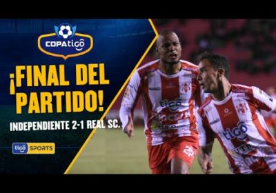 ¡Final del partido! Independiente consiguió un agónico triunfo ante Real Santa Cruz en la jornada 27