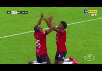 ¡Gol de Wilstermann! Herrera con un lindo cabezazo tras un centro de Rodríguez pone en ventaja