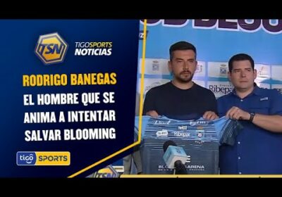 presentan al nuevo DT. Rodrigo Banegas, el hombre que se anima a intentar salvar Blooming.