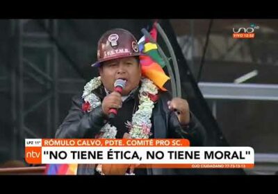 Rómulo Calvo: «Huarachi no es defensor de los trabajadores, es defensor del Gobierno»