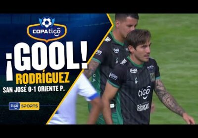 25′ ¡Gol de Oriente! Francisco Rodríguez con un buen derechazo colocado tras un pase de Montenegro