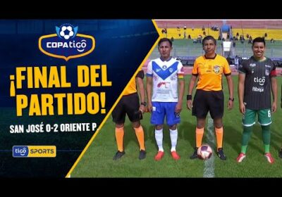 #CopaTigo🏆 ¡Final del partido! Oriente Petrolero derrotó a San José en la apertura de la fecha 28