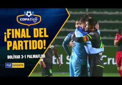 ¡Final del partido! Bolívar derrotó a Atlético Palmaflor en la continuidad de la fecha 28 del Torneo