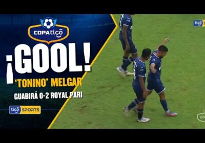 ¡Gol de Royal Pari! ‘Tonino’ Melgar con un buen tiro libre anota rápidamente su doblete