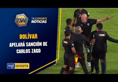 Bolívar apelará sanción de Carlos Zago.