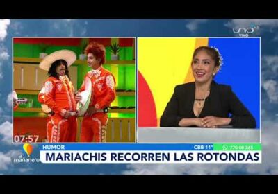 ¡Mariachis recorren las rotondas!