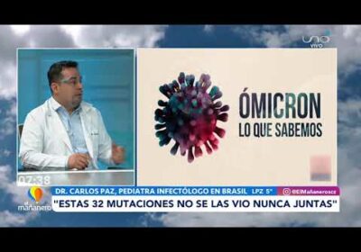 Brasil confirma dos primeros casos de variante Ómicron