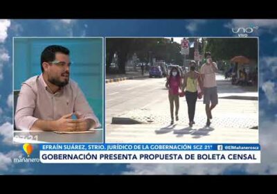 Gobernación presenta propuesta de boleta censal