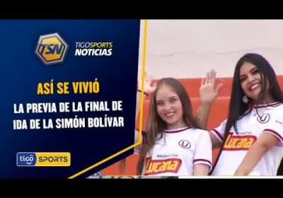 Así se vivió la previa de la final de ida de la Simón Bolívar.