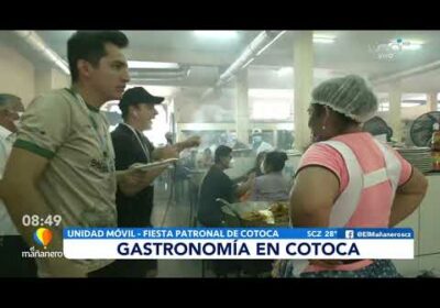 Ian y Ronico llegan hasta el mercadito de cotoca para disfrutar de la gastronomía.