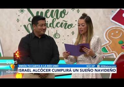 ¡Israel Alcócer, Presidente del Concejo Municipal cumplirá el sueño navideño de Ana Belén Arce!