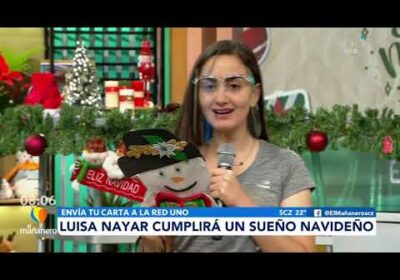 Luisa Nayar, Diputada de «CC» cumplirá el sueño navideño de Adenisse.