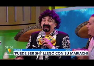 «Puede ser shi» llego con su mariachi!!