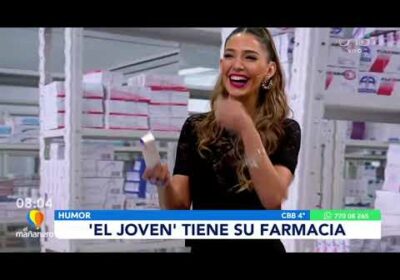 ¡El joven tiene farmacia!