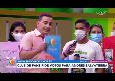 Visita del club de fans de Andrés Salvatierra!!