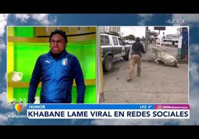 Khabane Lame viral en redes sociales