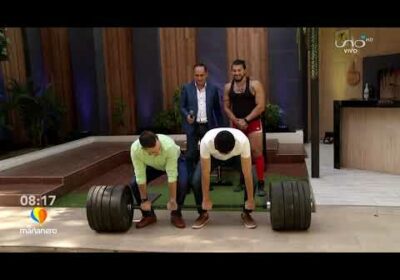 Por poco, Ian y Ronico lograron el powerlifting!!