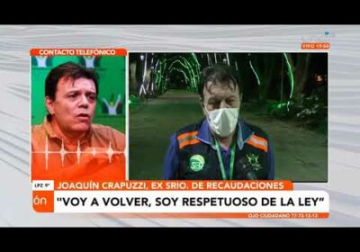 Crapuzzi exsecretario de Recaudaciones del municipio aseguró que no huyo del país