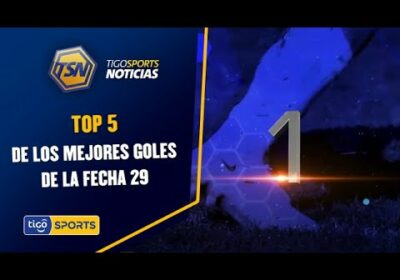 Top 5 de los mejores goles de la Fecha 29.