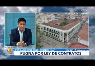 Pugna por la ley de contratos