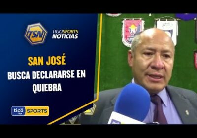 San José busca declararse en quiebra. Tras la sanción por parte del TRD.