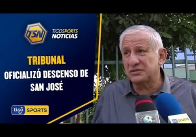 Tribunal oficializó descenso de San José tras el no cumplimiento de los pagos.