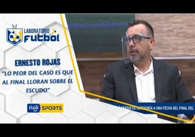 Ernesto Rojas: “Lo peor del caso es que lloran sobre el escudo, pero no aparece ni un responsable”