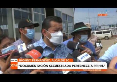 Jhonny Fernández confirma que documentación secuestrada contiene lista de exfuncionarios