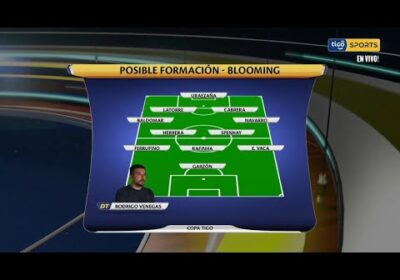 Estas son las posibles alineaciones de Blooming y Real Potosí para el partido de mañana.