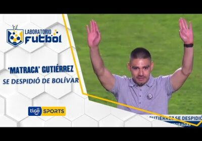 Luis ‘Matraca’ Gutiérrez se despidió de Bolívar. Vistió la Celeste en siete temporadas.