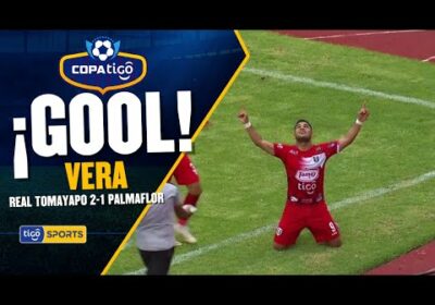 52′ ¡Gol de Real Tomayapo! Vera definió un mano a mano ante Salvatierra que no pudo atajar el remate