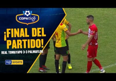 ¡Final del partido! Gran partido en Tarija que termina con empate a tres goles por equipo.