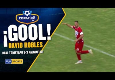 ⚽️87′ ¡Gol de Real Tomayapo! David Robles remató de cabeza con potencia para marcar el empate.