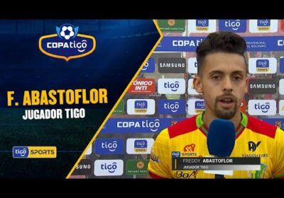 F. Abastoflor fue el Jugador Tigo del encuentro, nos comenta que aún tiene un futuro incierto.