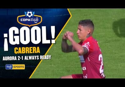 ¡Gol de Always Ready! Cabrera con un buen cabezazo tras un centro de Carlos Arce achica distancias