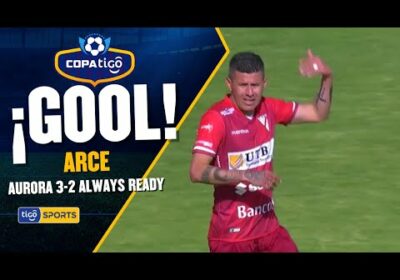 ¡Gol de Always Ready! El ‘Conejo’ Arce con una tremenda volea vuelve a acortar distancias