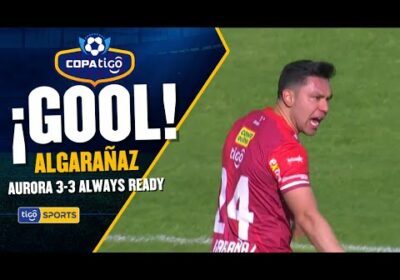 ¡Gol de Always Ready! Algarañaz ejecutó satisfactoriamente desde los 12 pasos e iguala el marcador