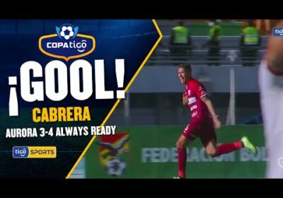 ¡Gol de Always Ready! Cabrera apareció nuevamente con un buen cabezazo para darle el triunfo.