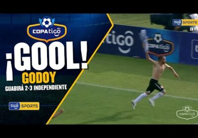 95′ ¡Gol de Independiente! Remate de Prost, que rebota en el arquero y que empuja Godoy