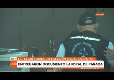 Ítems fantasmas: Saguapac entregó aumentación laboral del hermano de Antonio Parada a la fiscalía