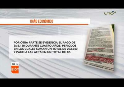 Fiscalía confirma un daño al municipio de más de Bs. 900 mil en tan solo tres ítems «fantasmas»