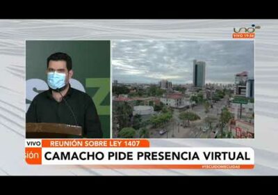 Camacho no viajará a La Paz para participar de la reunión del Consejo Nacional Autonómico